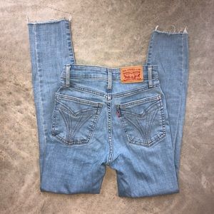 Levi’s 721 High Rise Skinny Ankle Jeans